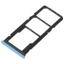 SIM Card Tray + SIM Card Tray + Micro SD Card Tray For Xiaomi Redmi 10C/Redmi 10 India (Blue)