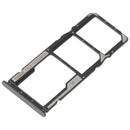 SIM Card Tray + SIM Card Tray + Micro SD Card Tray For Xiaomi Poco M4 5G/Poco M4 5G India/Redmi Note 11R(Black)