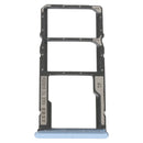 SIM Card Tray + SIM Card Tray + Micro SD Card Tray For Xiaomi Poco M4 5G/Poco M4 5G India/Redmi Note 11R(Blue)