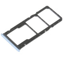 SIM Card Tray + SIM Card Tray + Micro SD Card Tray For Xiaomi Poco M4 5G/Poco M4 5G India/Redmi Note 11R(Blue)