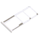 SIM Card Tray + SIM Card Tray + Micro SD Card Tray For Xiaomi Poco M4 5G/Poco M4 5G India/Redmi Note 11R(Silver)