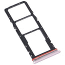 For Motorola Moto G42 SIM Card Tray + SIM Card Tray + Micro SD Card Tray (Gold)
