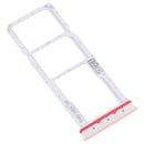 For Motorola Moto G32 SIM Card Tray + SIM Card Tray + Micro SD Card Tray (Gold)