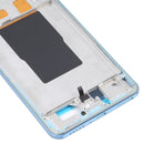 For Xiaomi Redmi K50 Ultra Original Front Housing LCD Frame Bezel Plate(Blue)