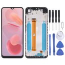 LCD Screen and Digitizer Full Assembly with Frame for Ulefone Note 12P(Black)