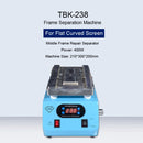 TBK-238 Automatic Mobile Phone Glass Rear Cover Separator Machine