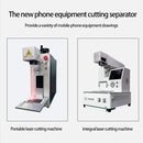 TBK-958A 220V Automatic Laser Cutting Machine Back Glass Remover Laser Separating Engraving Marking Machine