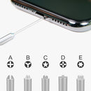 XL-655 3D Non-slip Hollow Cross Tip Middle Bezel 2.5 Screwdriver