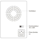 Kaisi KS-3005D+ 30V 5A DC Power Supply Adjustable, EU Plug