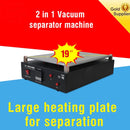 TBK TBK-968D 19 inch 2 in 1 Tablet PC Mobile Phone LCD Screen Vacuum Separator Machine