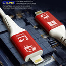 MECHANIC Lightning Top Speed Transmission Data Cable USB Lightning Cable For iOS to Type-C