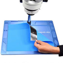 10 PCS Aluminum Alloy Multi-function Microscope Base Workbench Electronic Mat Welding Blanket (Gold)