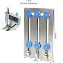 BEST BST-001P Aluminum Alloy Double Bottom Plate Motherboard PCB IC Chip Holder Fixture