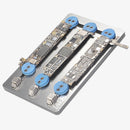 BEST BST-001P Aluminum Alloy Double Bottom Plate Motherboard PCB IC Chip Holder Fixture