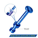 MECHANIC P08 Aluminum Alloy Tube Piston Solder Paste Flux Booster Syringe