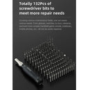 JAKEMY JM-8183 145 in 1 Manual Multi-purpose Tool Screwdriver Set