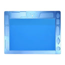 Aluminum Alloy Multi-function Microscope Base Workbench Electronic Mat Welding Blanket (Blue)