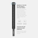 JAKEMY JM-8180 47 in 1 CR-V Precision Magnetic Screwdriver Set (Black)