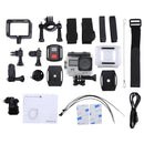 S300 HD 4K WiFi 12.0MP Sport Camera with Remote Control & 30m Waterproof Case, 2.0 inch LTPS Touch Screen + 0.66 inch Front Display, Generalplus 4248, 170 Degree A Wide Angle Lens(Silver)