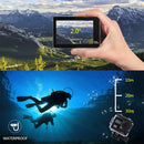 S300 HD 4K WiFi 12.0MP Sport Camera with Remote Control & 30m Waterproof Case, 2.0 inch LTPS Touch Screen + 0.66 inch Front Display, Generalplus 4248, 170 Degree A Wide Angle Lens(Black)