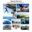 S300 HD 4K WiFi 12.0MP Sport Camera with Remote Control & 30m Waterproof Case, 2.0 inch LTPS Touch Screen + 0.66 inch Front Display, Generalplus 4248, 170 Degree A Wide Angle Lens(Black)