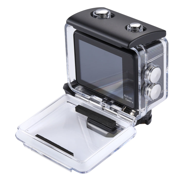 S300 HD 4K WiFi 12.0MP Sport Camera with Remote Control & 30m Waterproof Case, 2.0 inch LTPS Touch Screen + 0.66 inch Front Display, Generalplus 4248, 170 Degree A Wide Angle Lens(Black)