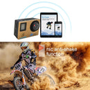 HAMTOD H12 UHD 4K WiFi Sport Camera with Waterproof Case, Generalplus 4247, 0.66 inch + 2.0 inch LCD Screen, 170 Degree Wide Angle Lens (Black)