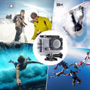 Q3H 2.0 inch Screen WiFi Sport Action Camera Camcorder with Waterproof Housing Case, Allwinner V3, 170 Degrees Wide Angle(Black)