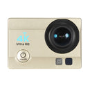Q3H 2.0 inch Screen WiFi Sport Action Camera Camcorder with Waterproof Housing Case, Allwinner V3, 170 Degrees Wide Angle(Gold)