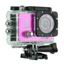 Q3H 2.0 inch Screen WiFi Sport Action Camera Camcorder with Waterproof Housing Case, Allwinner V3, 170 Degrees Wide Angle(Rose Red)