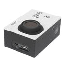 H16 1080P Portable WiFi Waterproof Sport Camera, 2.0 inch Screen, Generalplus 4248, 170 A+ Degrees Wide Angle Lens, Support TF Card(White)