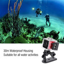 SQ13 Ultra-Mini DV Pocket WiFi 1080P 30fps Digital Video Recorder Camera Camcorder with 30m Waterproof Case, Support IR Night Vision(Silver)