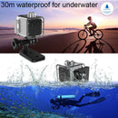 SQ13 Ultra-Mini DV Pocket WiFi 1080P 30fps Digital Video Recorder Camera Camcorder with 30m Waterproof Case, Support IR Night Vision(Silver)