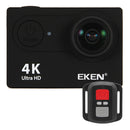 EKEN H9R Ultra HD 4K WiFi Sport Camera with Remote Control & Waterproof Case, Ambarella A12S75, 2.0 inch LCD Screen, 170 Degree Wide Angle 6G+1IR Lens(Black)