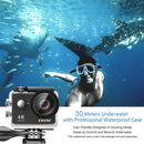 EKEN H9R Ultra HD 4K WiFi Sport Camera with Remote Control & Waterproof Case, Ambarella A12S75, 2.0 inch LCD Screen, 170 Degree Wide Angle 6G+1IR Lens(Black)