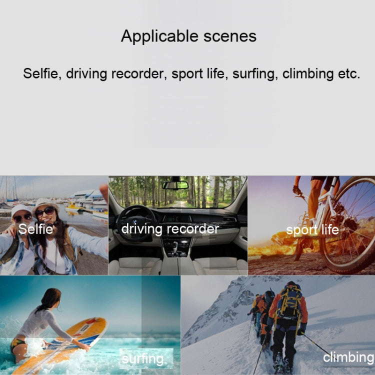 HAMTOD H9A Pro HD 4K WiFi Sport Camera with Remote Control & Waterproof Case, Generalplus 4247, 2.0 inch LCD Screen, 170 Degree A Wide Angle Lens(Gold)