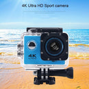 HAMTOD H9A HD 4K WiFi Sport Camera with Waterproof Case, Generalplus 4247, 2.0 inch LCD Screen, 120 Degree Wide Angle Lens (Gold)