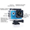 HAMTOD H9A HD 4K WiFi Sport Camera with Waterproof Case, Generalplus 4247, 2.0 inch LCD Screen, 120 Degree Wide Angle Lens (Gold)