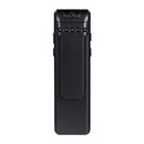 Back Clip Design 1080P HD Camera Voice Control Recording Machine, Support Motion Detection, Infrared Night Vision, 180 Degrees Rotation Camera, TF Card(Black)