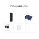 Back Clip Design 1080P HD Camera Voice Control Recording Machine, Support Motion Detection, Infrared Night Vision, 180 Degrees Rotation Camera, TF Card(Black)