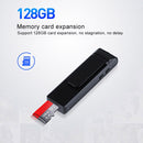 Back Clip Design 1080P HD Camera Voice Control Recording Machine, Support Motion Detection, Infrared Night Vision, 180 Degrees Rotation Camera, TF Card(Black)