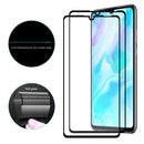 2 PCS ENKAY Hat-Prince 0.1mm Full Screen Cover Flexible Glass Tempered Protective Film for Huawei P30 Lite / Nova 4e(Black)