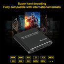 MINI 1080P Full HD Media USB HDD SD/MMC Card Player Box, EU Plug(Blue)