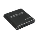 MINI 1080P Full HD Media USB HDD SD/MMC Card Player Box, UK Plug(Black)