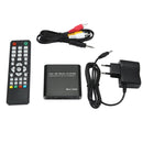 MINI 1080P Full HD Media USB HDD SD/MMC Card Player Box, UK Plug(Black)