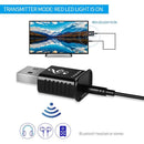 MSD168 2 in 1 Bluetooth Transmitter Receiver Mini 3.5mm AUX Stereo Wireless Bluetooth 5.0 Adapter For Car TV PC MP3