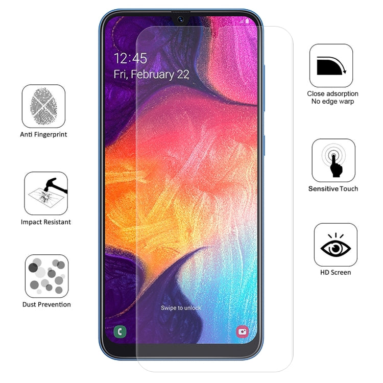 2 PCS ENKAY Hat-Prince 0.1mm 3D Full Screen Protector Explosion-proof Hydrogel Film for Galaxy M30