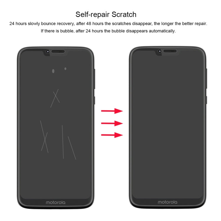 ENKAY Hat-Prince 0.1mm 3D Full Screen Protector Explosion-proof Hydrogel Film For Motorola Moto G7 Power