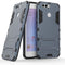 Shockproof PC + TPU Case for Huawei Nova 2 Plus, with Holder(Navy Blue)