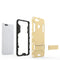Shockproof PC + TPU Case for Huawei Nova 2 Plus, with Holder(Navy Blue)